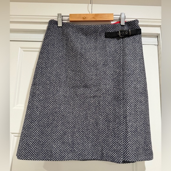 Boden 6L British Tweed Herringbone skirt - Picture 1 of 7